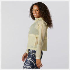 Clear Yellow Impact Run Light Pack Jacket New Balance Clothing