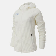Sea Salt Heather NYC Marathon NB Heat Loft Jacket New Balance Clothing