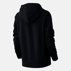 Black Essentials FZ Hoodie New Balance Clothing