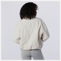 Raw Silk NB Athletics Argyle Quilted Jacket New Balance Clothing