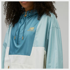 Storm Blue NB Athletics Higher Learning Anorak New Balance Clothing