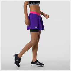 Deep Violet Tournament Woven Skort New Balance Clothing