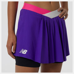 Deep Violet Tournament Woven Skort New Balance Clothing