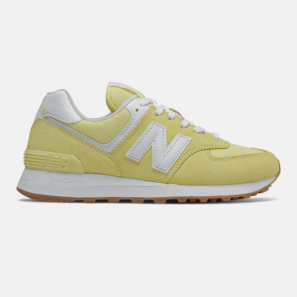 Lemon Haze/White 574 New Balance Shoes
