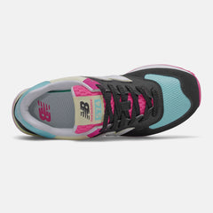 Black/Pink Glo 574 New Balance Shoes