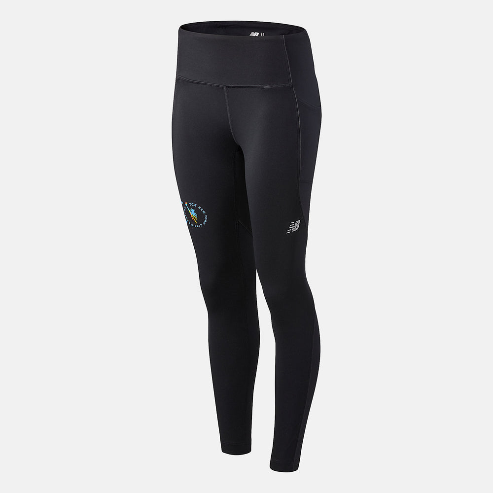 Black NYC Marathon Impact Heat Tight New Balance Clothing