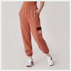 Terra Cotta Bandier Fleece Jogger New Balance Clothing