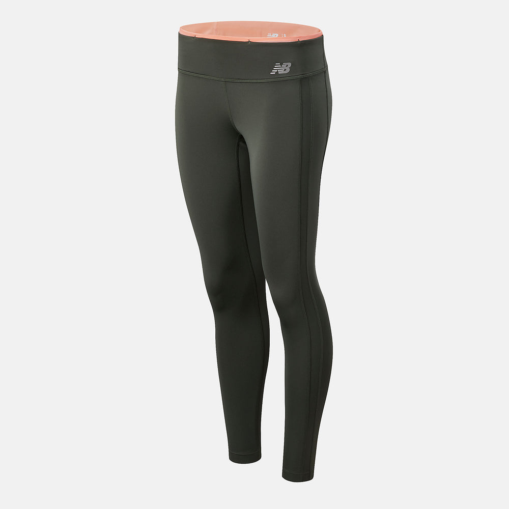 Black Spruce Accelerate Colorblock Tight New Balance Clothing