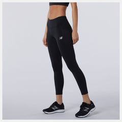 Black Impact Run Crop New Balance Clothing