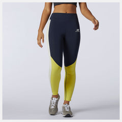 Clear Yellow NB Athletics Piping Legging New Balance Clothing