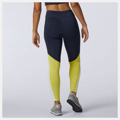 Clear Yellow NB Athletics Piping Legging New Balance Clothing