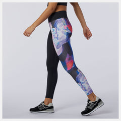 White Print NB Athletics Erin Loree Legging New Balance Clothing
