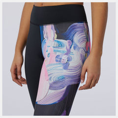 White Print NB Athletics Erin Loree Legging New Balance Clothing