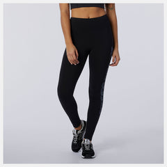Black Sport Style Optiks Legging New Balance Clothing