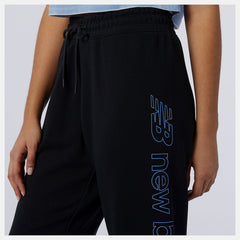 Black Sport Style Optiks Fleece Pant New Balance Clothing