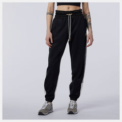 Black NB Athletics Higher Learning Stripe Track Pant New Balance Clothing