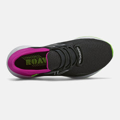 Black/Poisonberry and Lime Glo Fresh Foam Roav New Balance Shoes