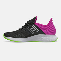 Black/Poisonberry and Lime Glo Fresh Foam Roav New Balance Shoes
