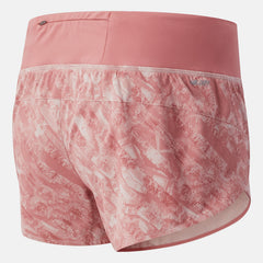 Saturn Pink NYC Marathon Printed Impact Run Short 3 inch New Balance Clothing