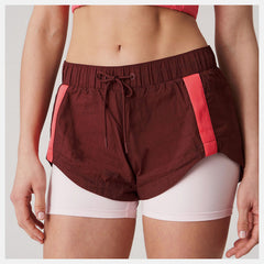 Deep Mauve Bandier Woven tech Short New Balance Clothing