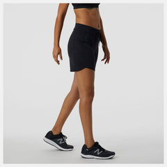 Black Impact Run Short 7 Inch New Balance Clothing