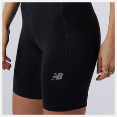 Black Impact Run Fitted Short New Balance Clothing
