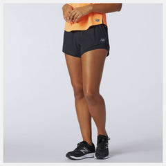 Black/White Q Speed Fuel Short New Balance Clothing