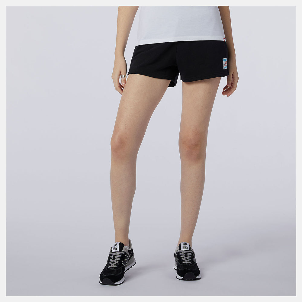 Black NB Essentials Knit Short New Balance Clothing