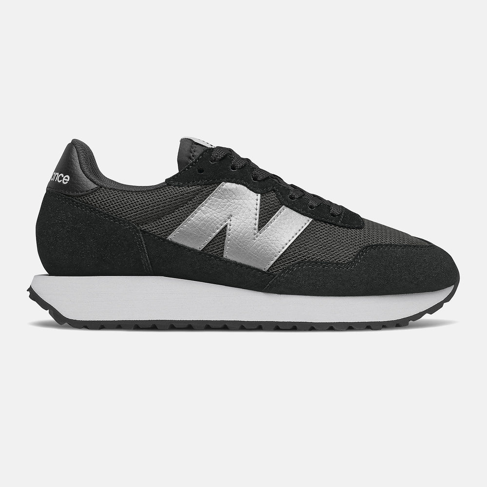Black/Silver Metallic 237 New Balance Shoes
