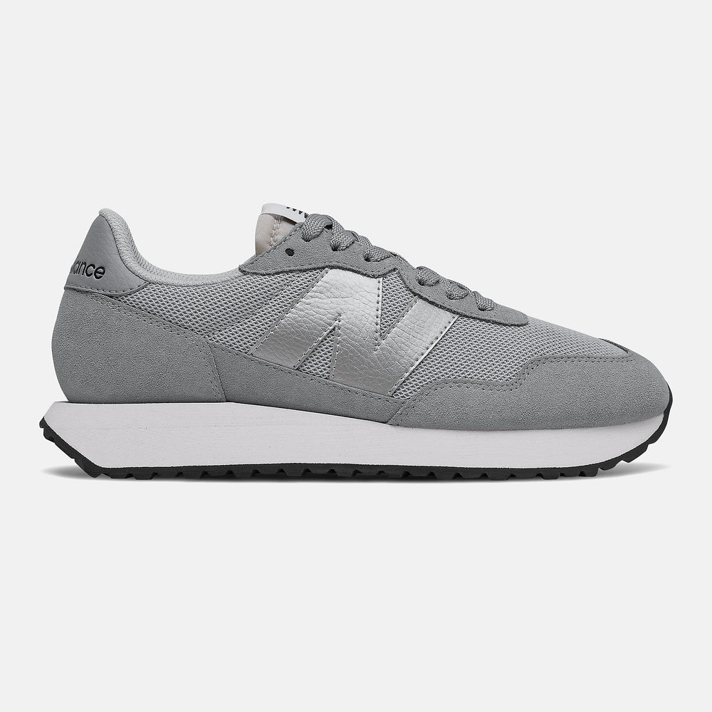 Steel/Silver Metallic 237 New Balance Shoes