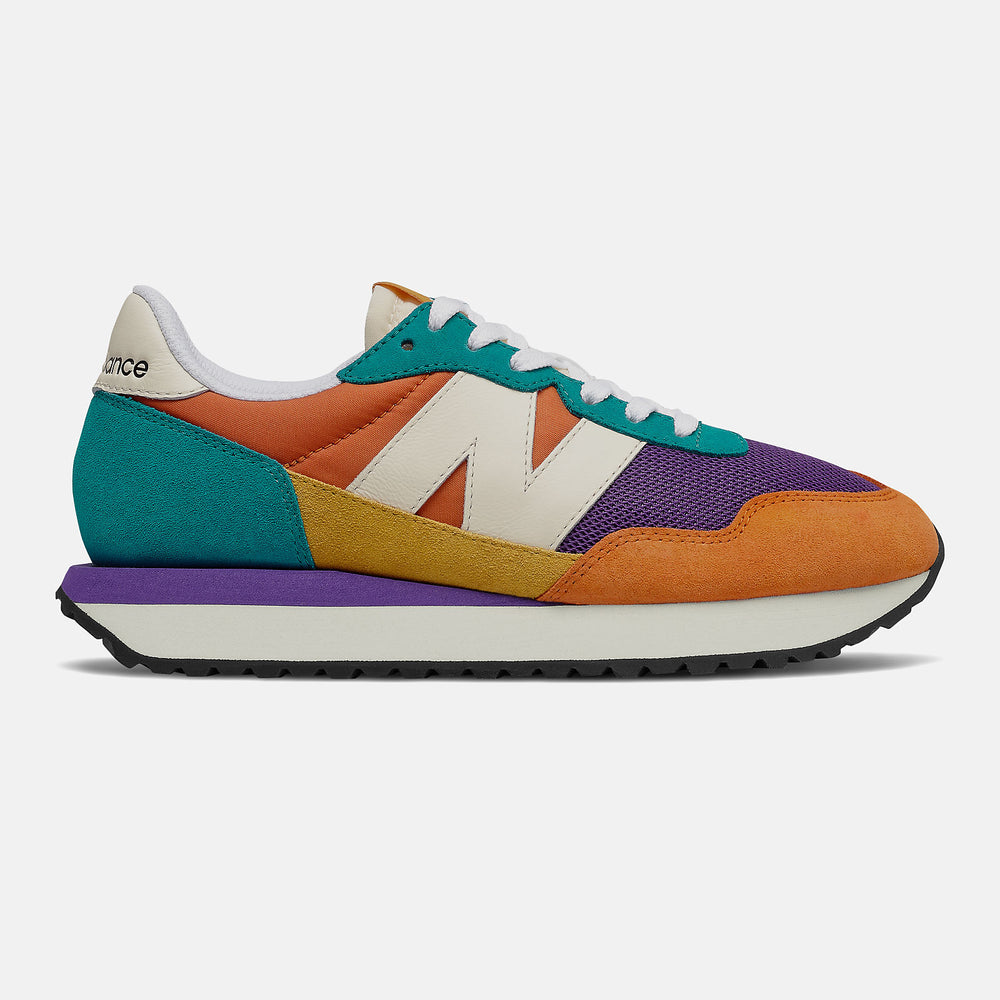 Vintage Orange/Team Teal 237 New Balance Shoes