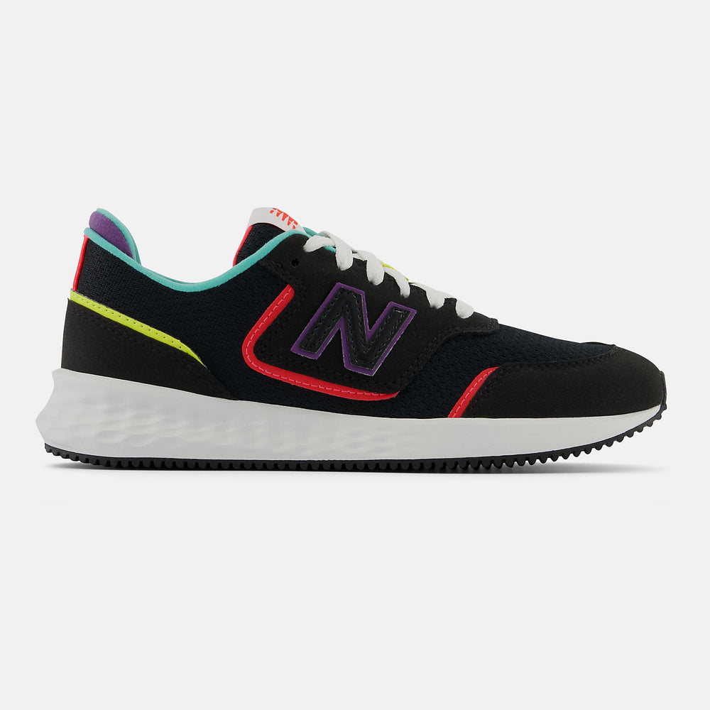 Black/Vivid Coral X-70 New Balance Shoes