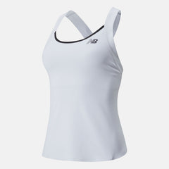 White Tournament Tank New Balance Clothing