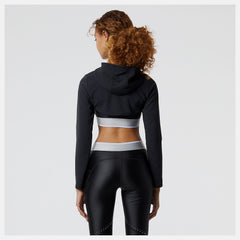 Black Syd Hooded Shrug New Balance Clothing