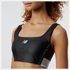 Black Syd Crop Bra New Balance Clothing
