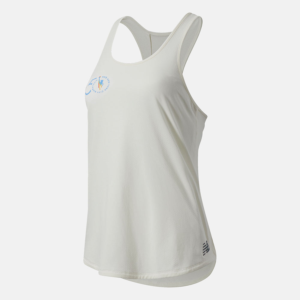 Sea Salt NYC Marathon Q Speed Fuel Jacquard Tank New Balance Clothing