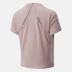 Space Pink NYC Marathon Q Speed Fuel Jacquard Short Sleeve New Balance Clothing