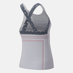 Light Aluminum Printed Tournament Tank New Balance Clothing