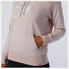 Saturn Pink NYC Marathon Essentials Pullover Hoodie New Balance Clothing