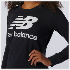 Black Essentials Crew New Balance Clothing