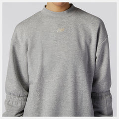 Athletic Grey Achiever Crew Sweatshirt New Balance Clothing