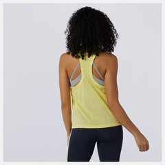 Yellow Impact Run Hybrid Tank New Balance Clothing