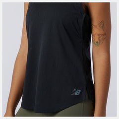 Black Q Speed Fuel Jacquard Tank New Balance Clothing