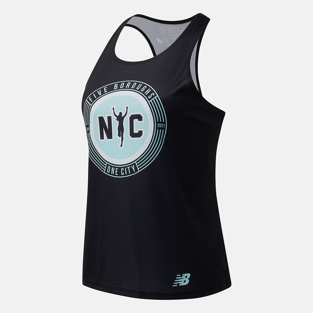 Black Boroughs Singlet NYC New Balance Clothing