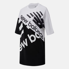 Black/Magnet NB Athletics Splice Tunic Tee New Balance Clothing