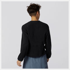 Black NB All Terrain Pocket Crew Fleece New Balance Clothing
