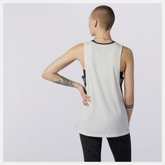 Sea Salt Relentless Sweat Tank New Balance Clothing