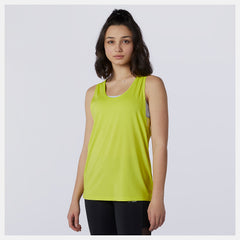 Sulpher Yellow Relentless Sweat Tank New Balance Clothing