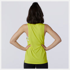 Sulpher Yellow Relentless Sweat Tank New Balance Clothing