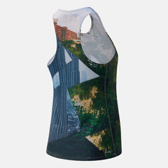 Multi Color NYC Marathon Printed Singlet New Balance Clothing
